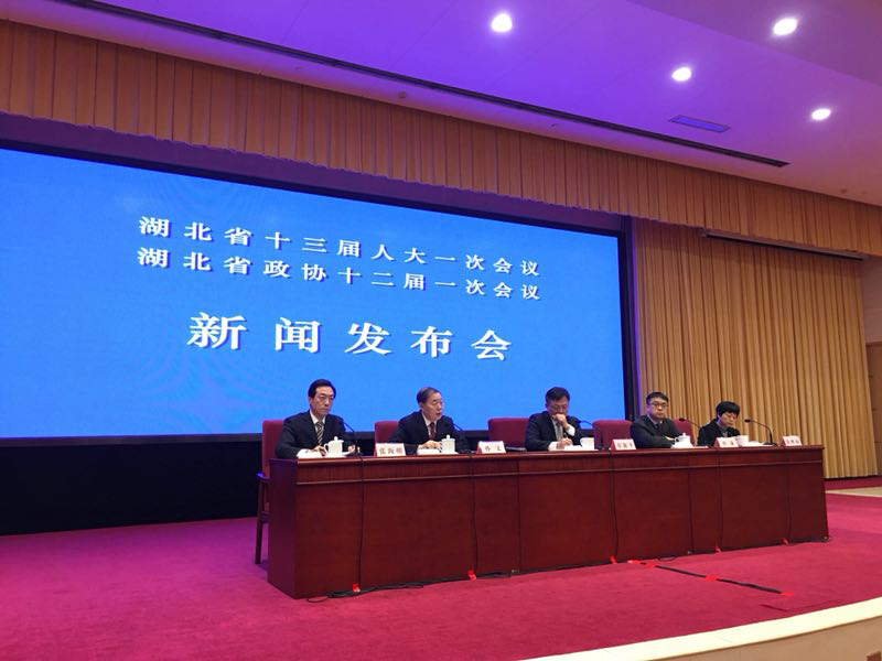 湖北省政协委员孙文在省“两会”首场新闻发布会上发表重要讲话